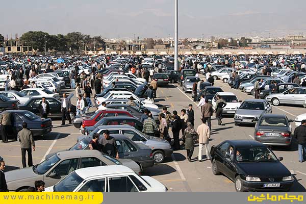 ماشین کار کرده تهران