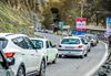 ترافیک نیمه سنگین در جاده های مازندران/ تردد کامیون در هراز و فیروزکوه ممنوع است