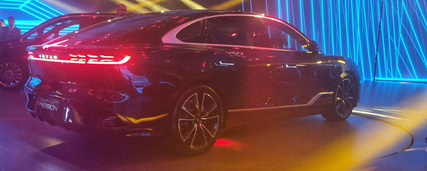 تبلور تجمل، قدرت و پیمایش؛ سدان وویا پشن رونمایی شد