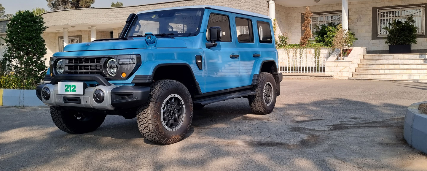 معرفی شاسی بلند 212 T01 با کیت آفرود + تصاویر