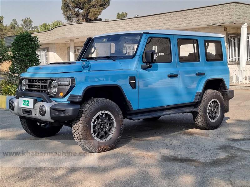 معرفی شاسی بلند 212 T01 با کیت آفرود + تصاویر