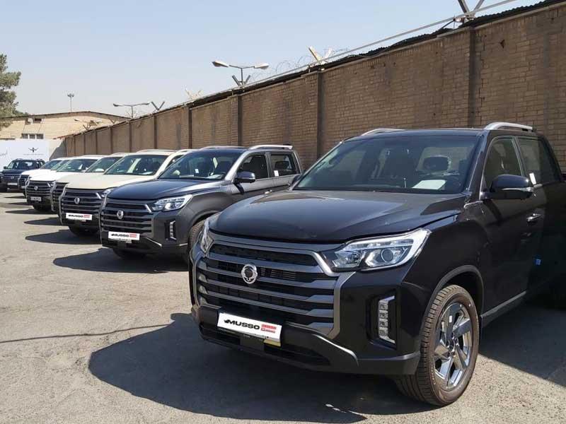 اولین سری پیکاپ های موسو گرند خان تحویل مشتریان شد