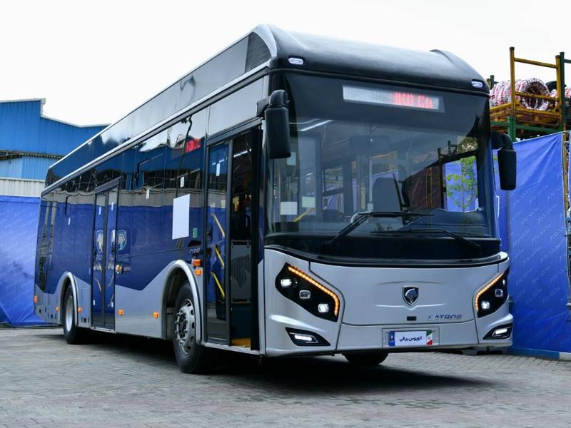 اتوبوس برقی ایران‌ خودرو دیزل استاندارد ۸۵ گانه دریافت کرد