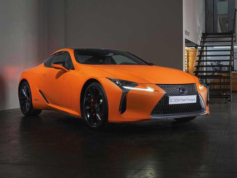 با نسخه ویژه از لکسوس LC500h آشنا شوید