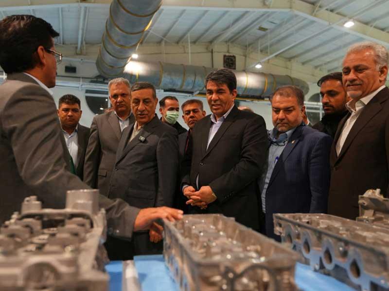 افتتاح خط تولید موتور TGDI در کرمان موتور