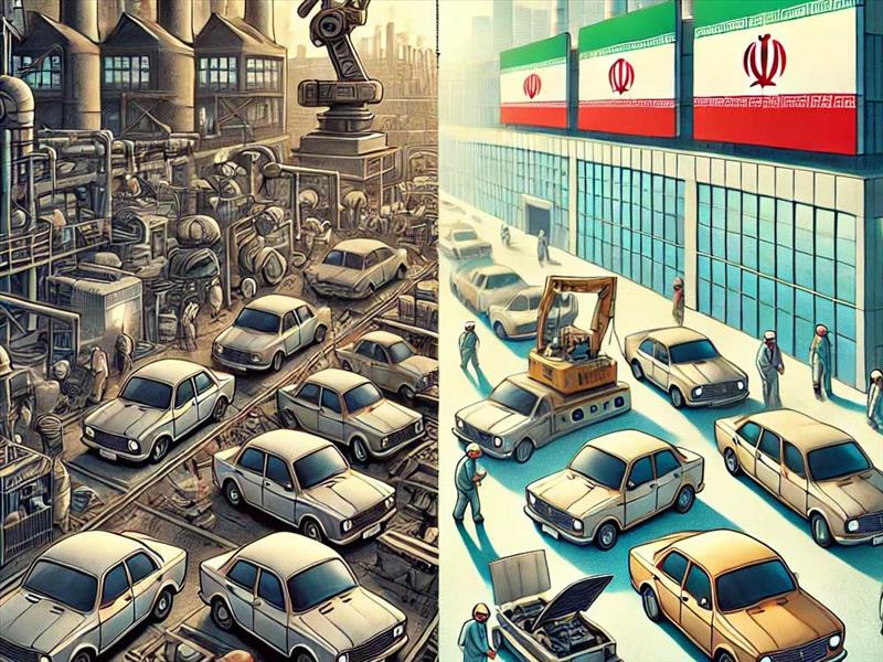 خصوصی‌ سازی صنعت خودروسازی؛ فرصت‌ها و موانع با تأکید بر چالش نیروی انسانی مازاد