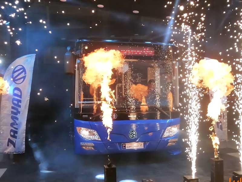 راه‌اندازی خط تولید اتوبوس ‌شهری «اروند» در شرکت زامیاد