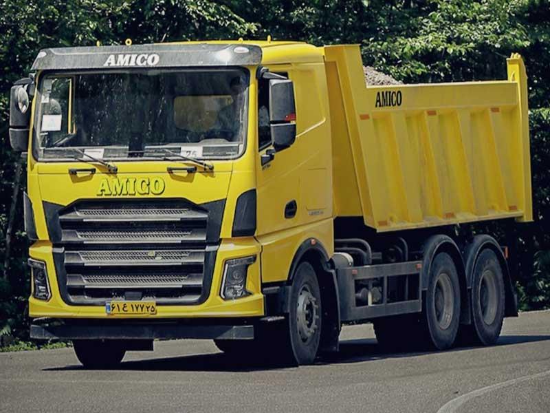 کامیون M2631D آمیکو؛ انتخاب اول پیمانکاران معادن و رانندگان حرفه‌ای در ایران
