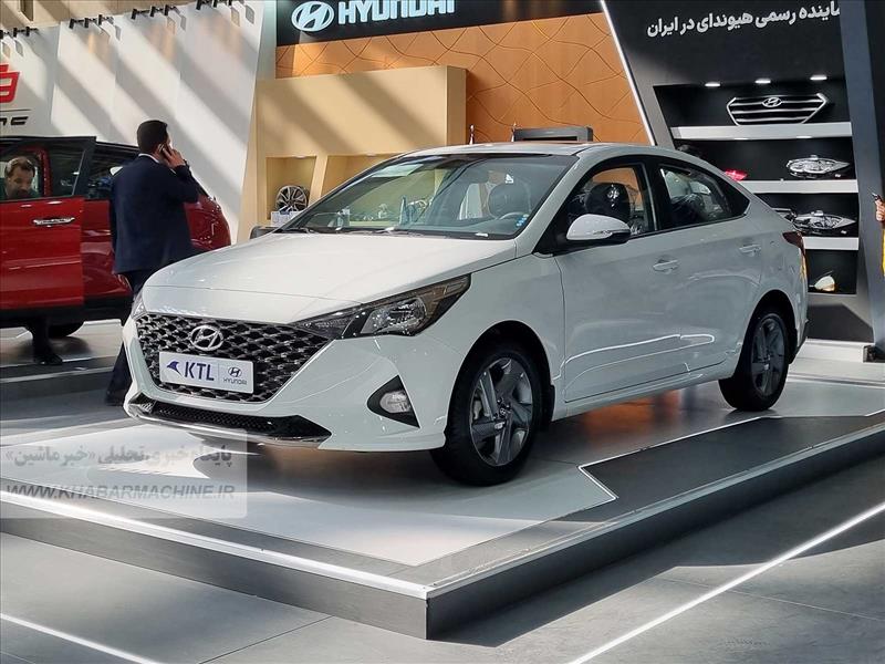 معرفی هیوندای اکسنت جدید در نمایشگاه خودرو تهران