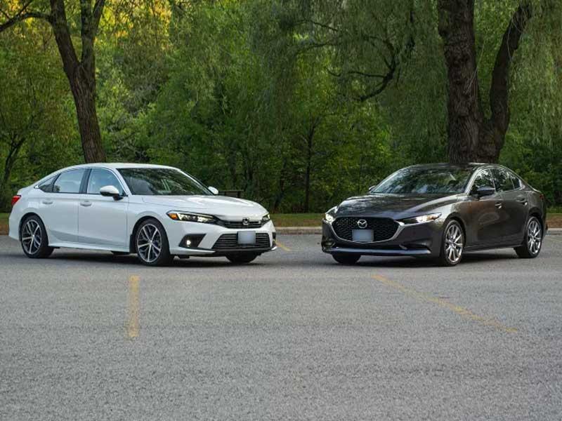 وقتی مهندسی مدرن بر سنت غلبه می‌کند؛ هوندا سیویک وارداتی یا مزدا 3؟