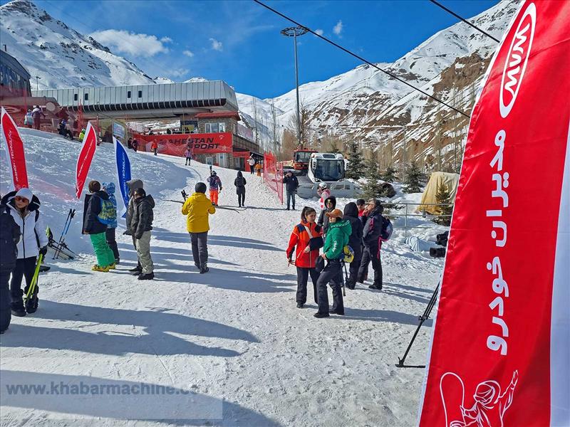 مسابقات اسکی اسنوبرد با حمایت مدیران خودرو برگزار شد