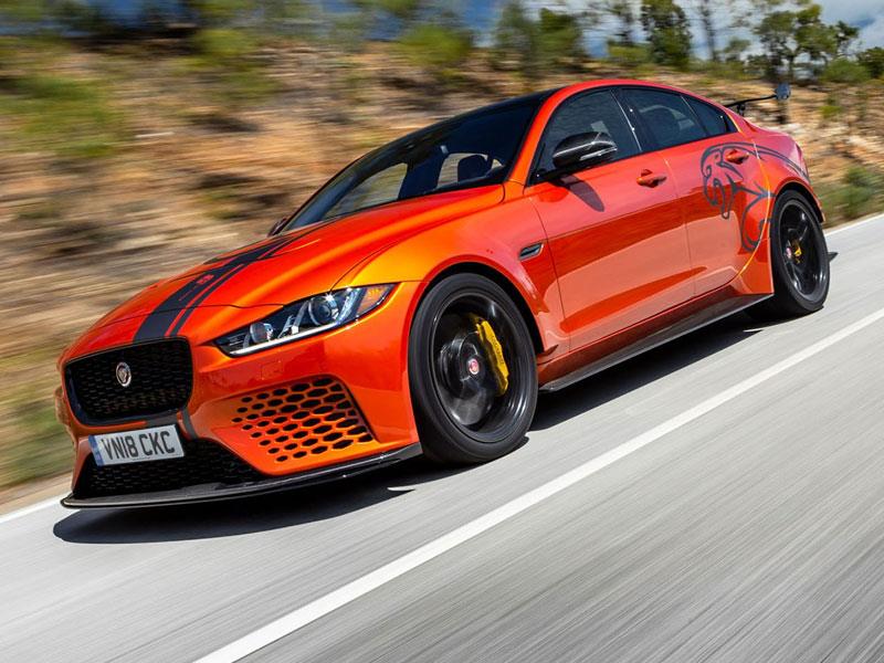 جگوار XE SV Project 8 سریع ترین سدان در پیست Laguna Seca