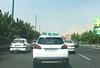 پژو 2008 با پلاک ملی در تهران 