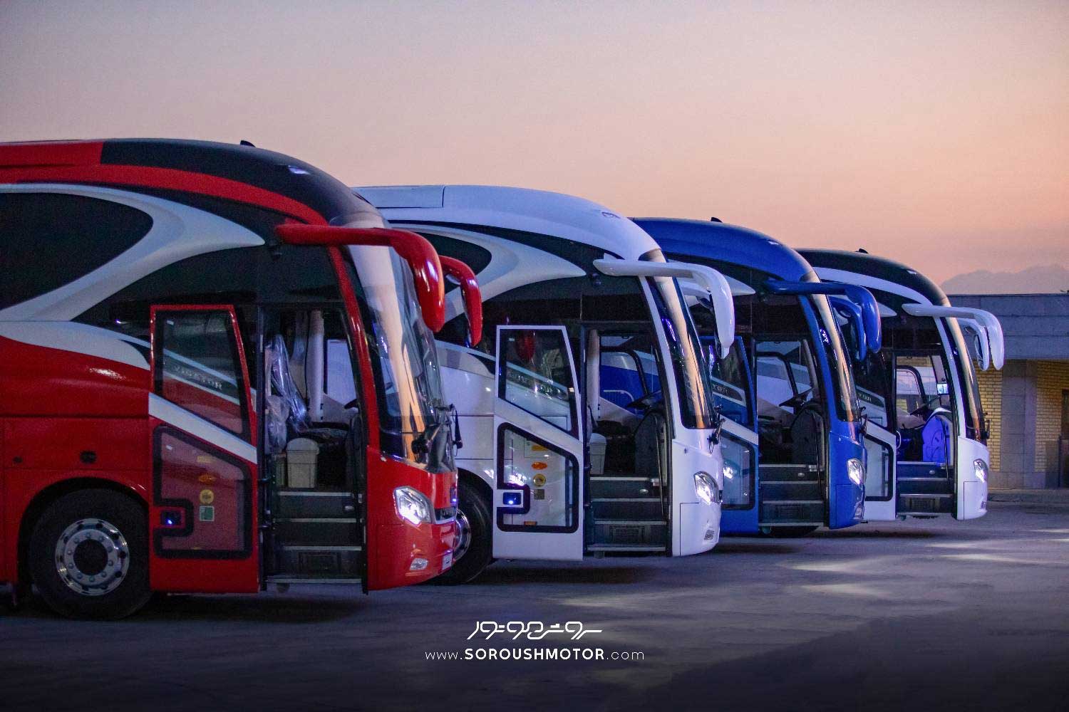اتوبوس ۲۷ نفره سروش ایویکو